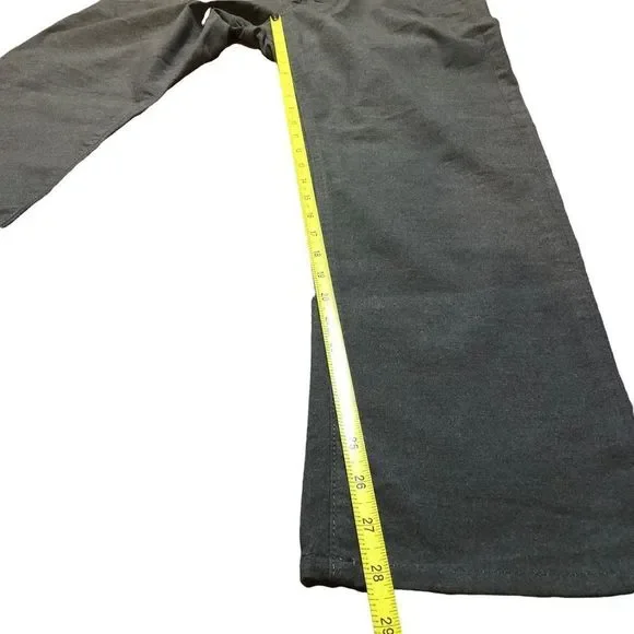 ag adriano goldschmied tellis 32 modern slim gray inseam 28 cotton blend - Picture 4 of 8